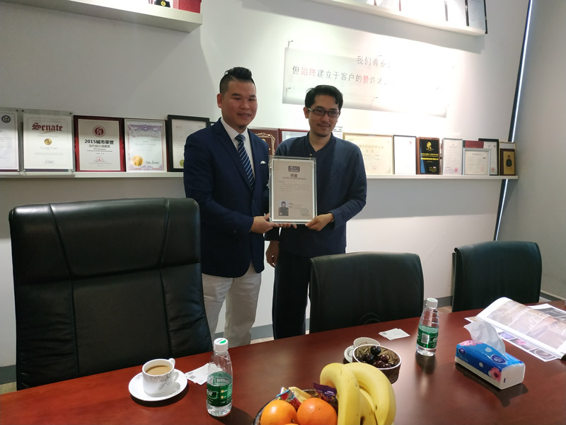 2019年香港授牌现场