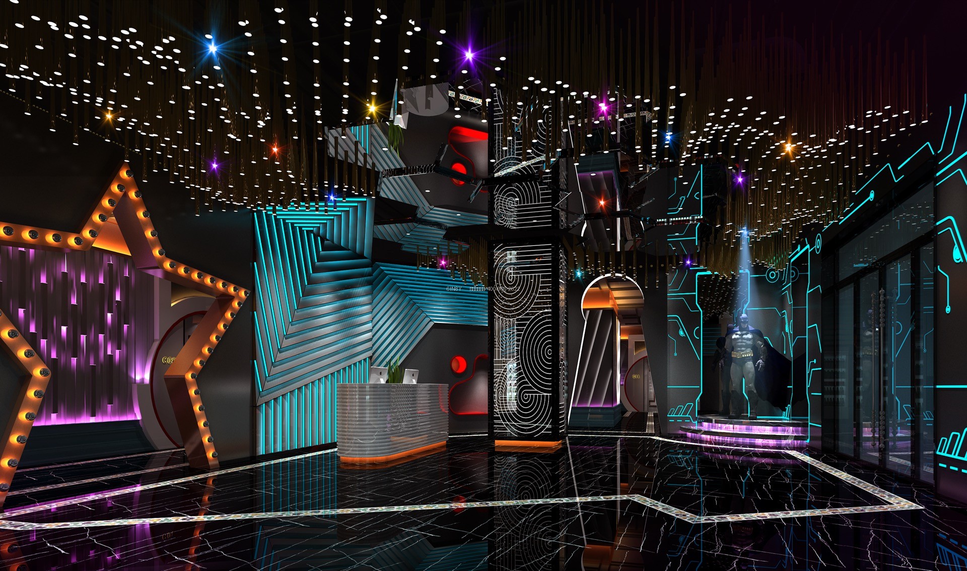 山西原平麦.哈顿音乐公园主题量贩式KTV - 图1