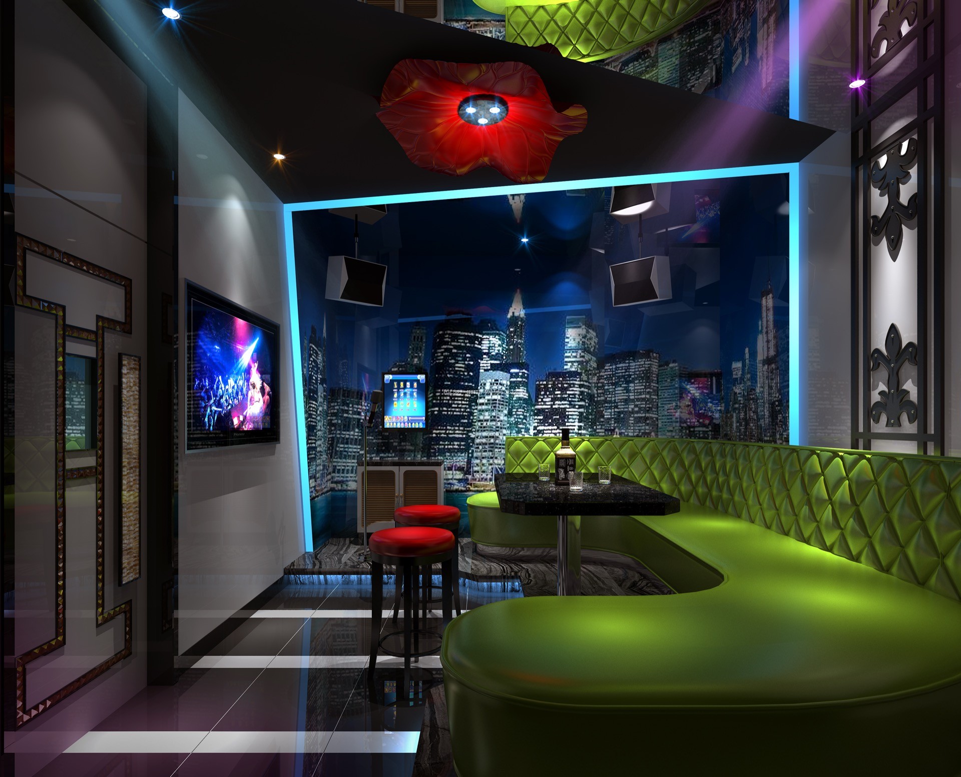 山西原平麦.哈顿音乐公园主题量贩式KTV - 图7