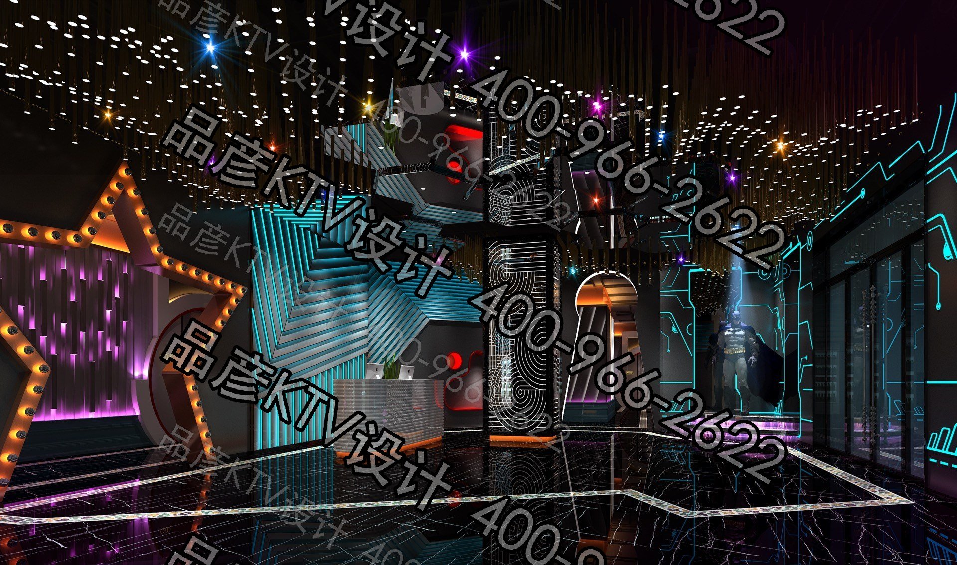 山西吕梁KTV公共部分 - 图1