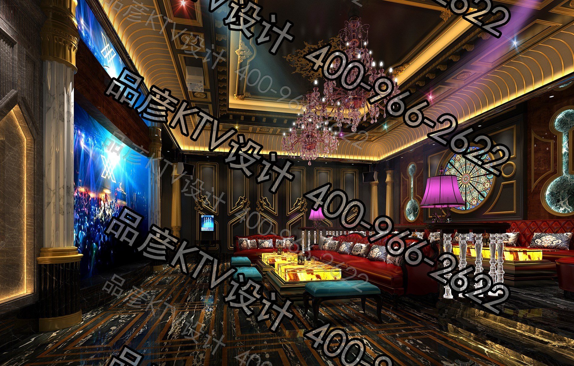 海南海口商务KTV全套套图框 - 图9